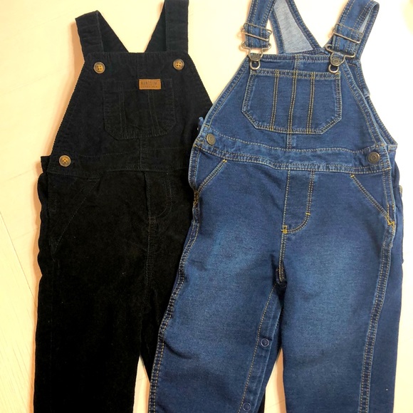 Toddler boys overalls 18 months gently worn